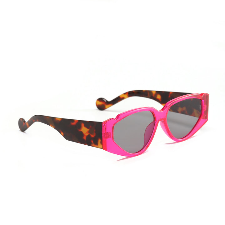 Damen Fashion-Sonnenbrille mit innovativem Rahmen und schützendem UV-Schutz Karnz