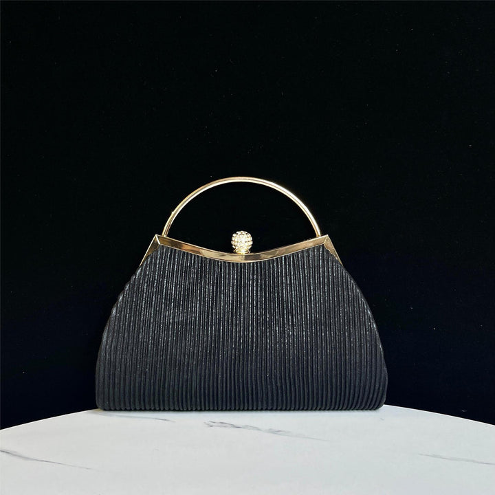 Texturiertes Vintage Handheld Abendtasche