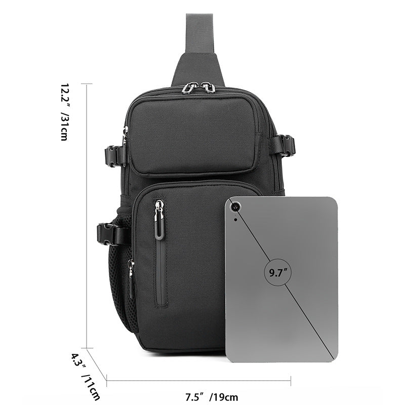 Kompakte Multifunktionale Sling-Rucksack Karnz