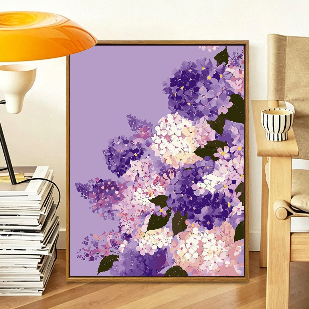 Floral Art Leinwanddruck Karnz