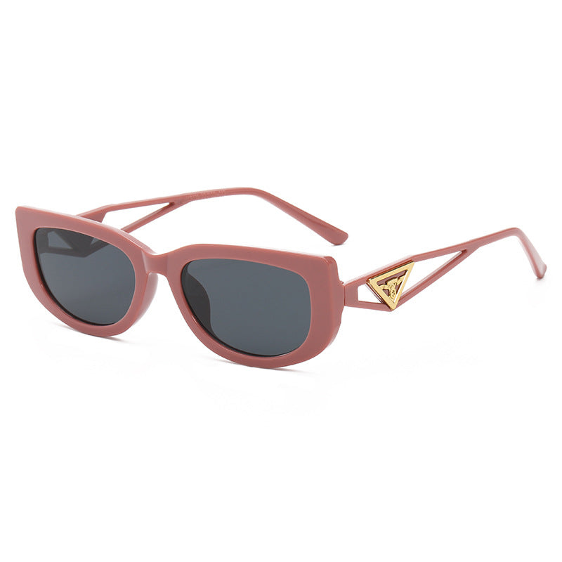 Damen Designer-Sonnenbrille mit eleganten Rahmenakzenten Karnz