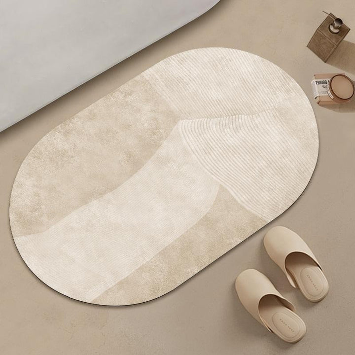 Modern geometrischer Bereichsteppich