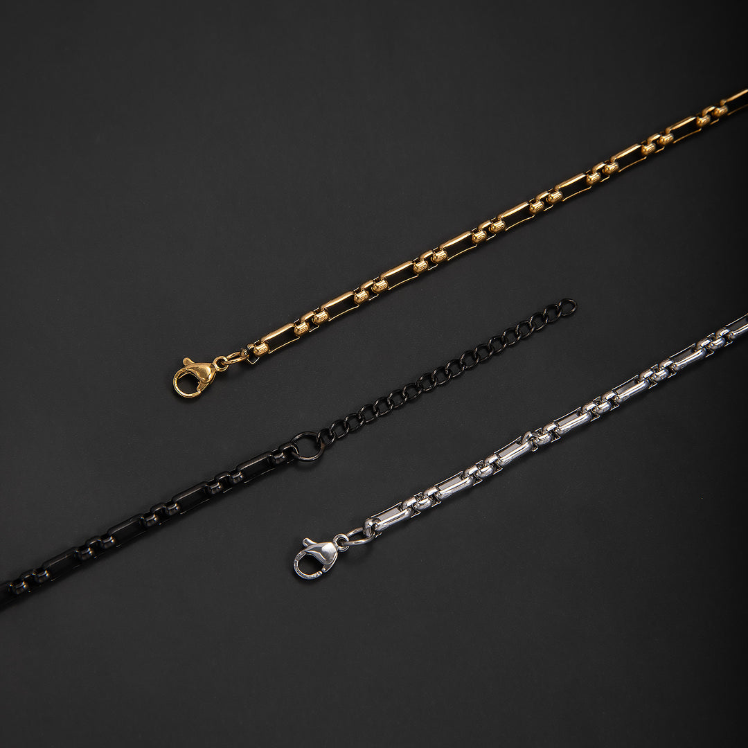 Verstellbare Gliederkette Choker Karnz