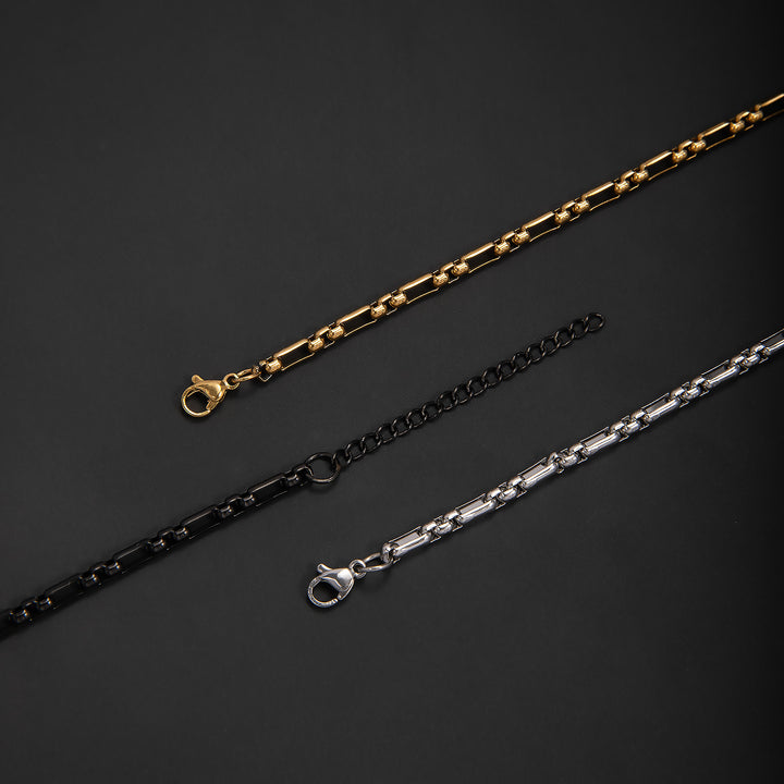 Verstellbare Gliederkette Choker Karnz