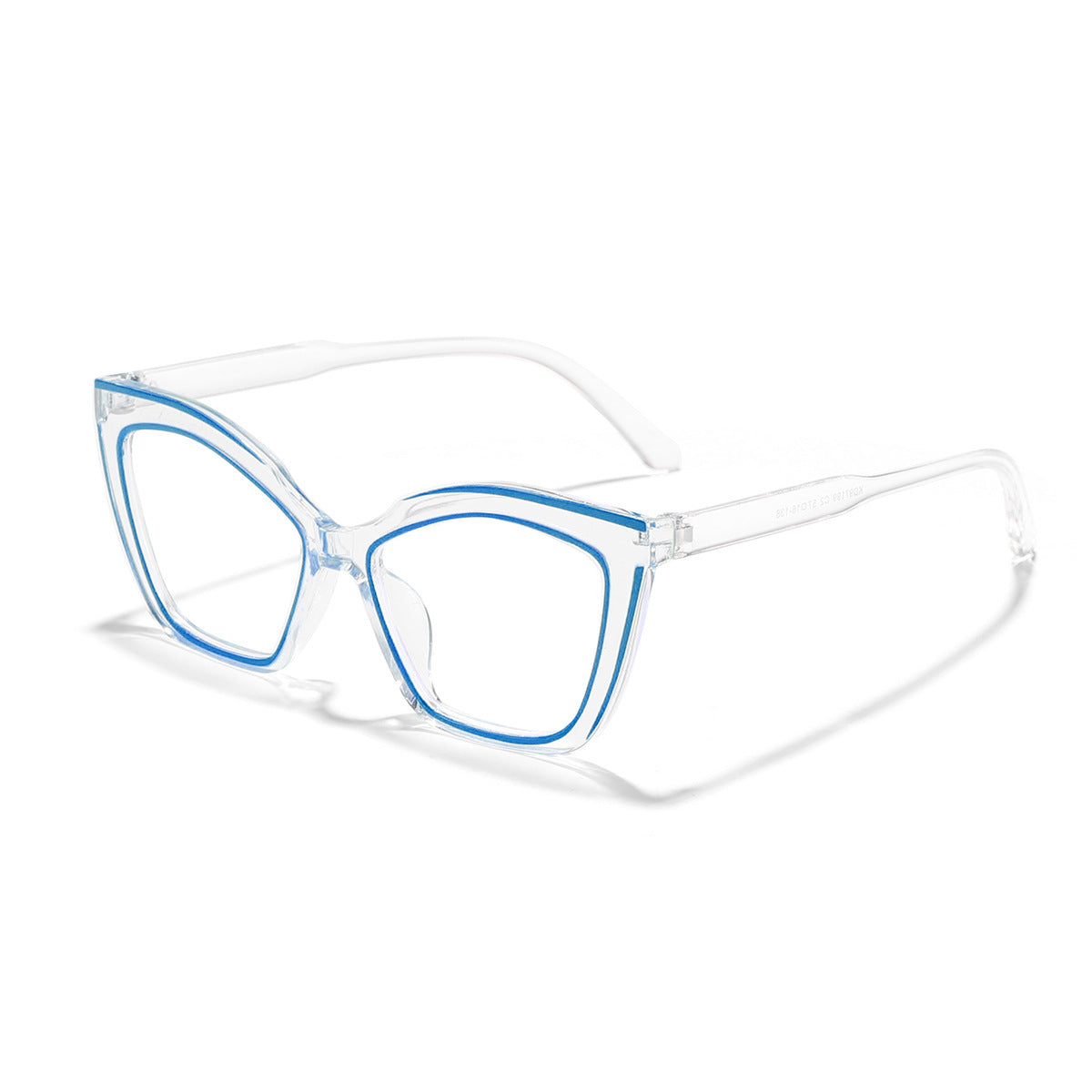 Damen extravagante Cat-Eye Sonnenbrille Karnz