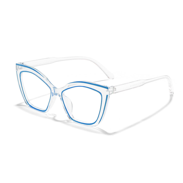 Damen extravagante Cat-Eye Sonnenbrille Karnz