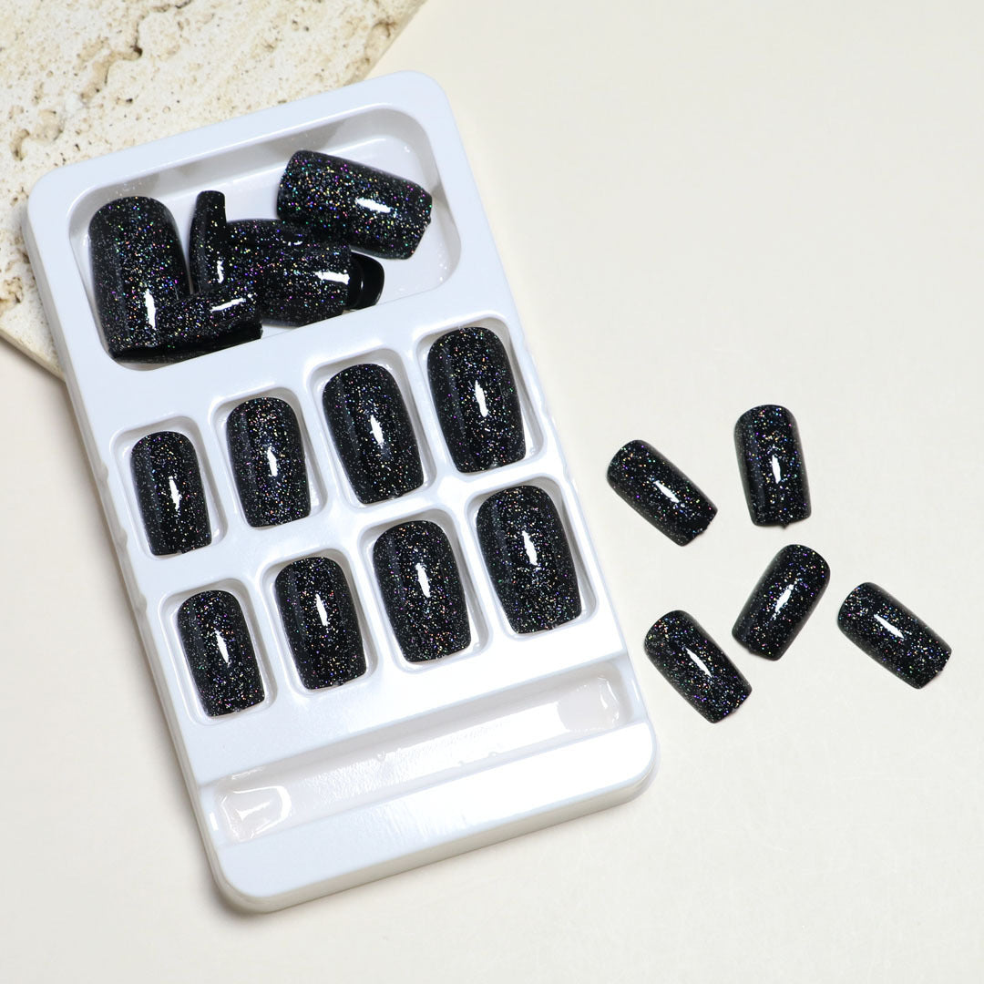 Sparkling Glam Press-On Nagelset Karnz