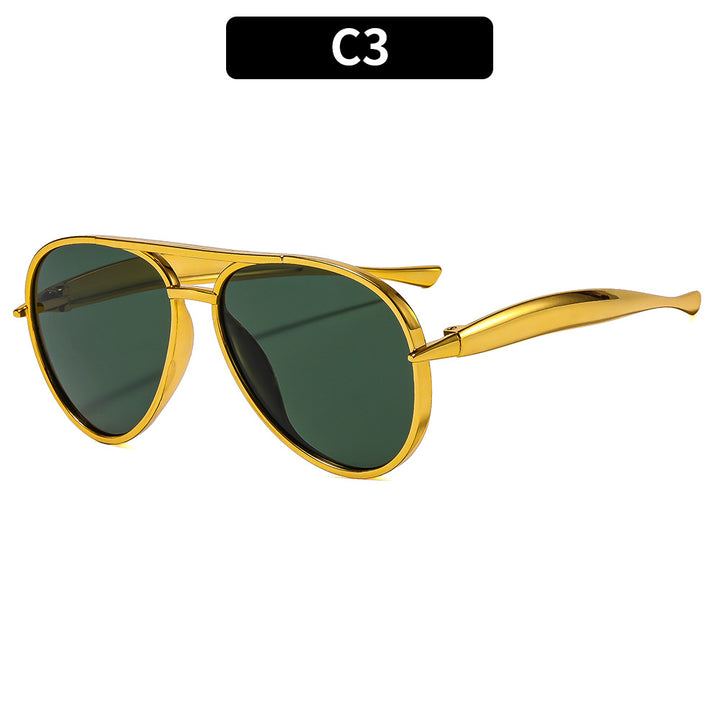 Elegante Aviator-Sonnenbrille
