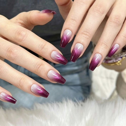 Ombre-Gradient-Press-On-Nägel-Set