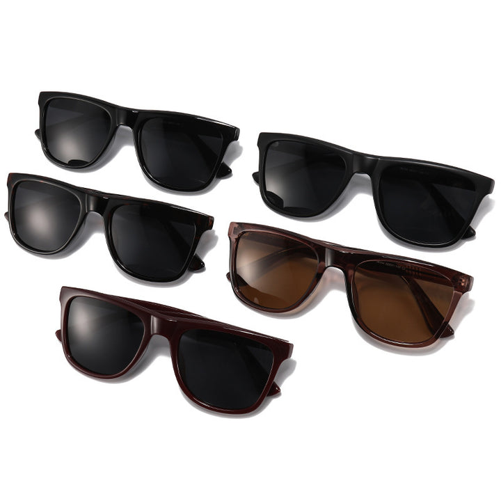 Moderne klassische quadratische Sonnenbrille Karnz