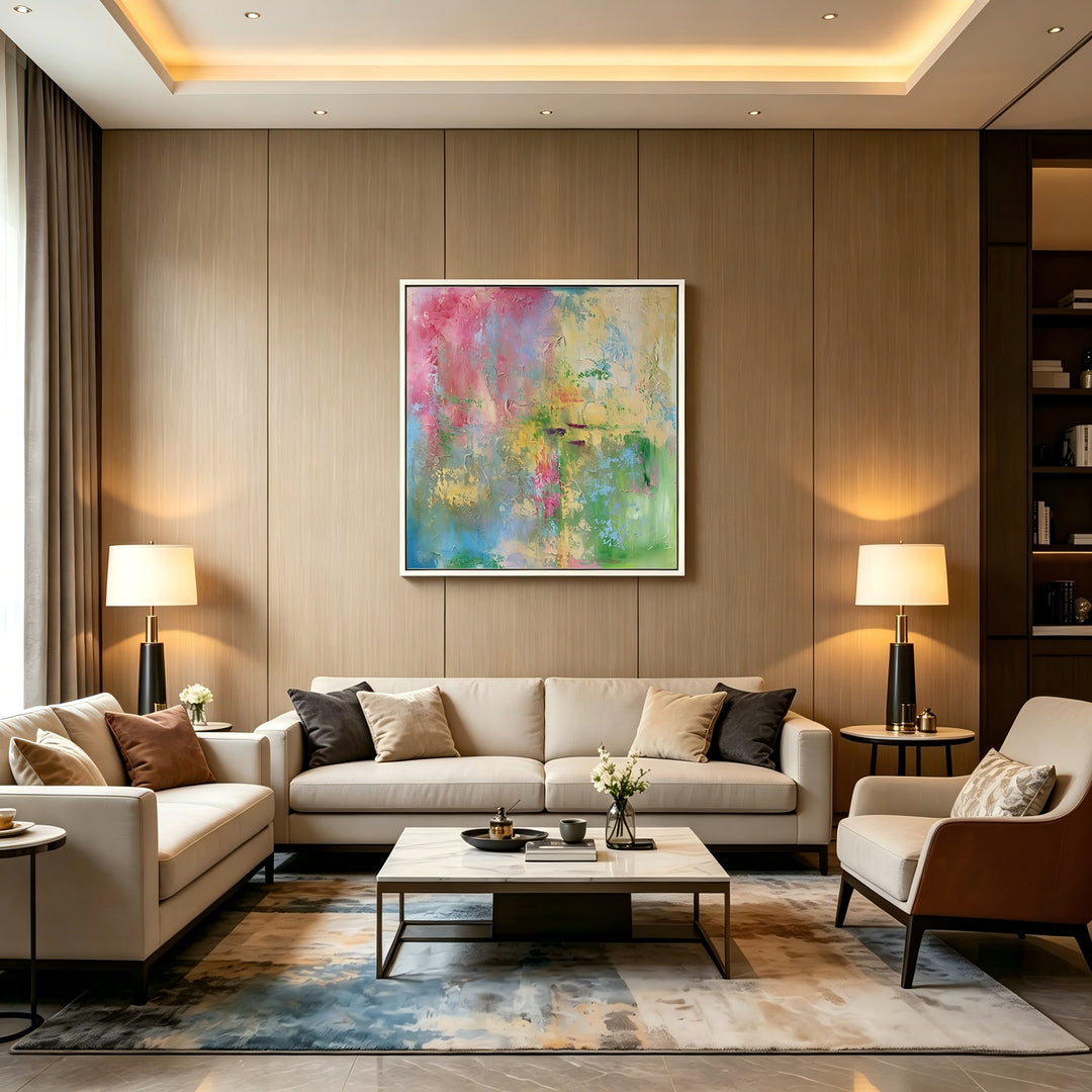 Dekorative abstrakte Leinwandkunst