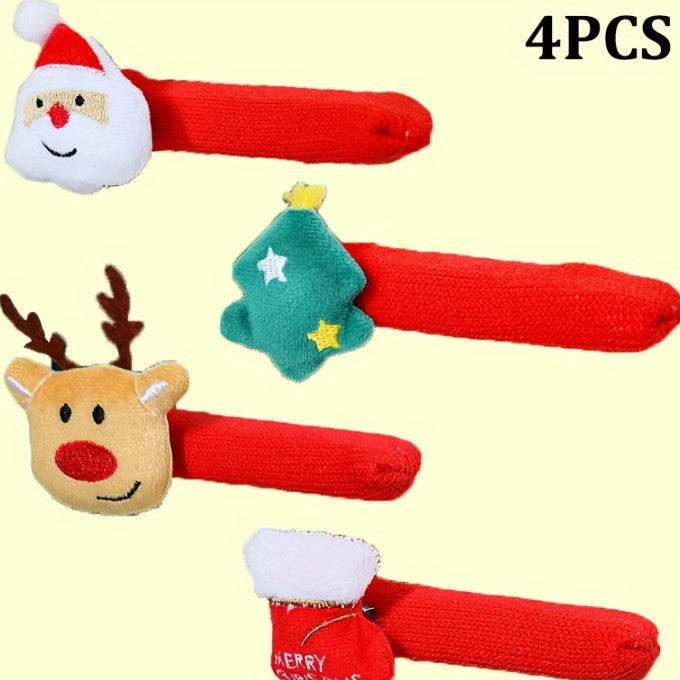 Türgriffschmuck mit Weihnachtsmann Karnz