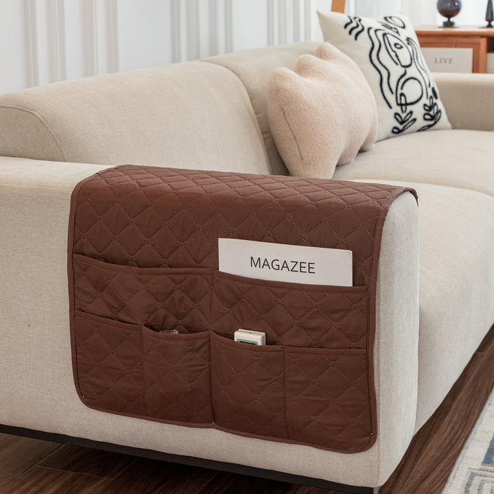 Eleganter Sofa-Organizer mit Mehrfachen Taschen Karnz