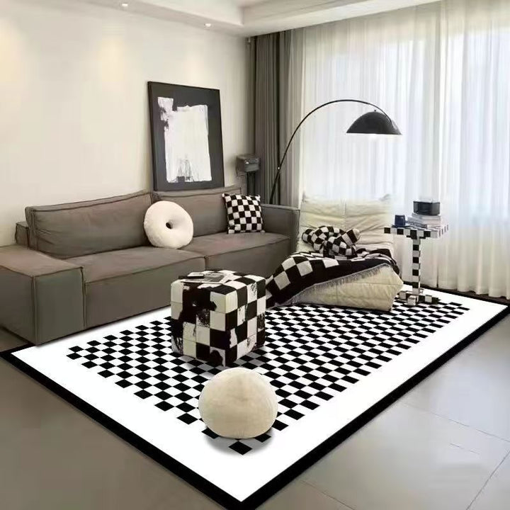 Modern geometrischer Teppich