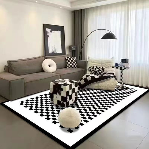 Modern geometrischer Teppich