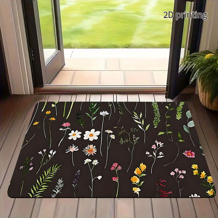 Künstlerisches Mandala-Design Badezimmermatte