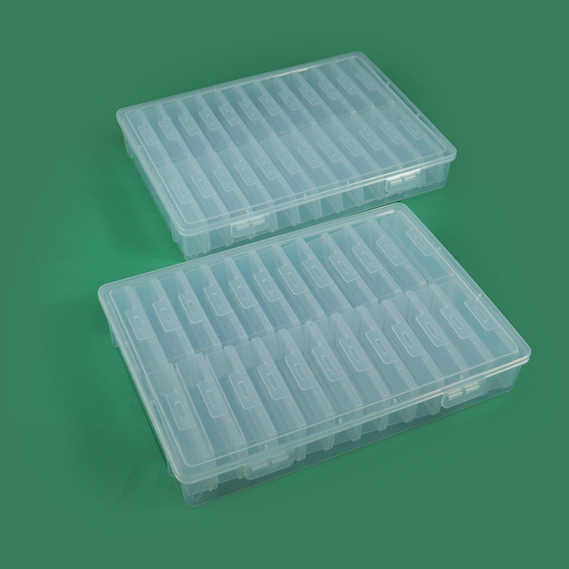 Multi-Division Transparente Bastelaufbewahrungsbox Karnz