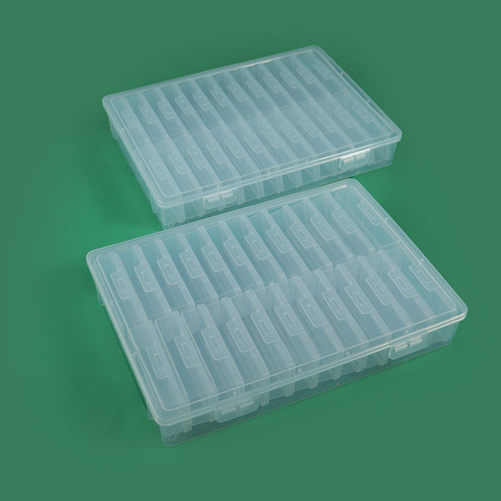 Multi-Division Transparente Bastelaufbewahrungsbox Karnz