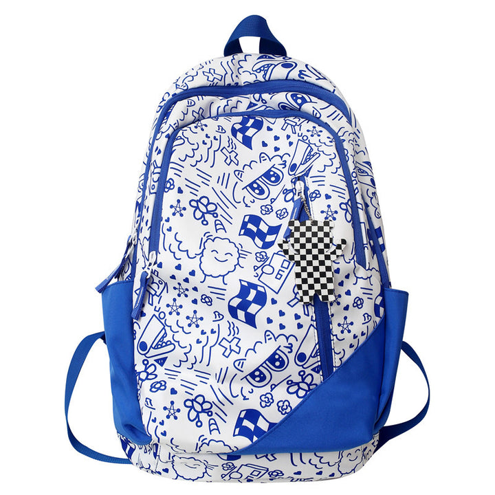 Spaß Bedruckter Grafik Schulrucksack Karnz