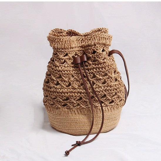 Damen Elegante Handgepaßte Makramee-Tasche Karnz