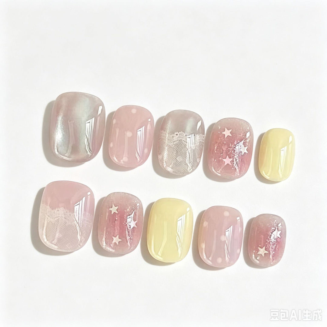 Soft Touch Press-On Nail Set Karnz