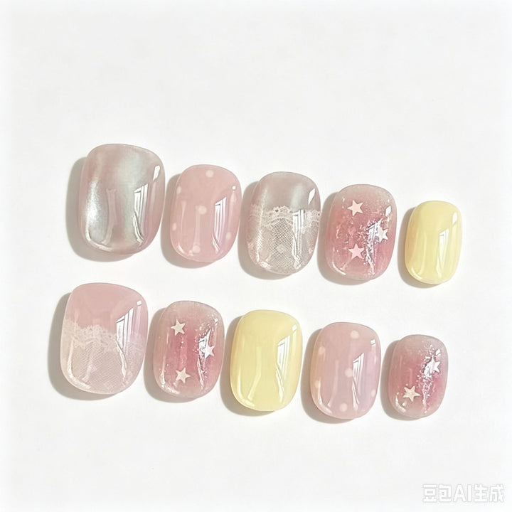 Soft Touch Press-On Nail Set Karnz