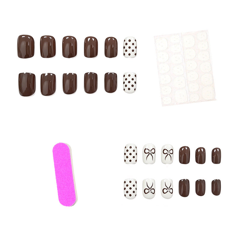 Elegantes Bogen-Themen-Nagelkunst-Set Karnz