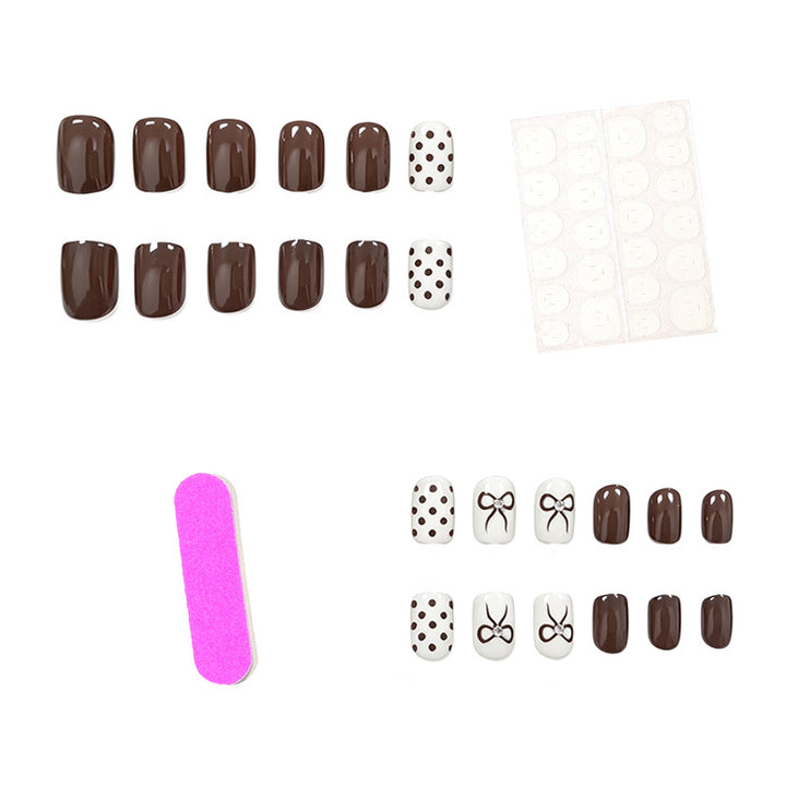 Elegantes Bogen-Themen-Nagelkunst-Set Karnz