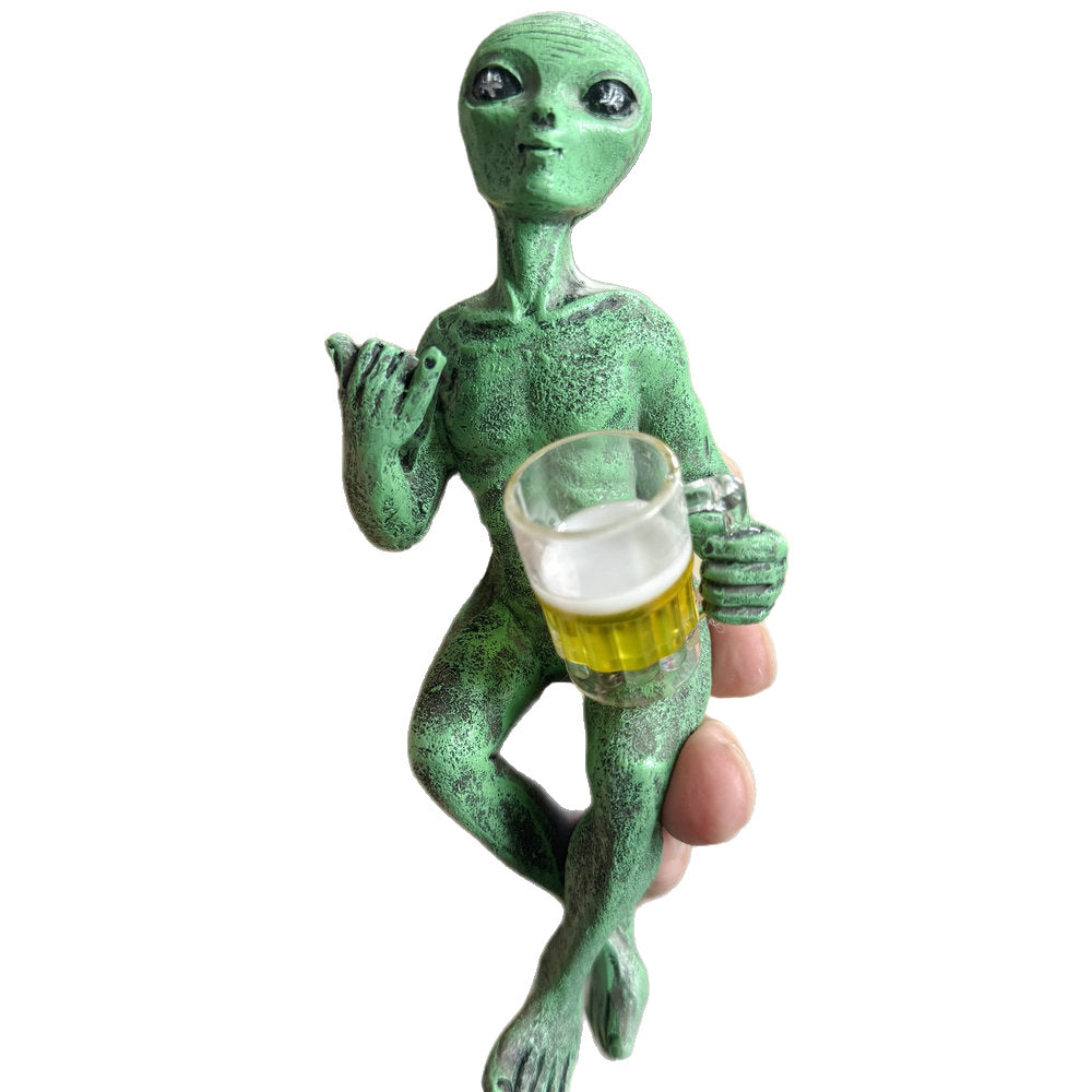 außergewöhnliche Alien-Figur Karnz