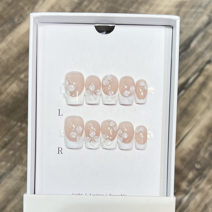 Wiederverwendbares Press-On Nagelset Karnz