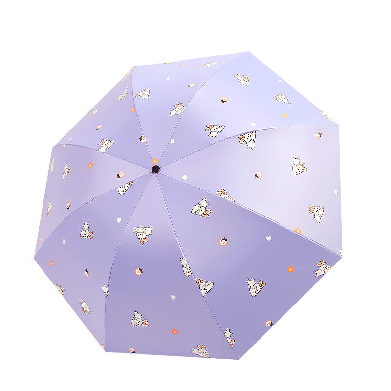 Damen Falt-Regenschirm mit verspieltem Design Karnz