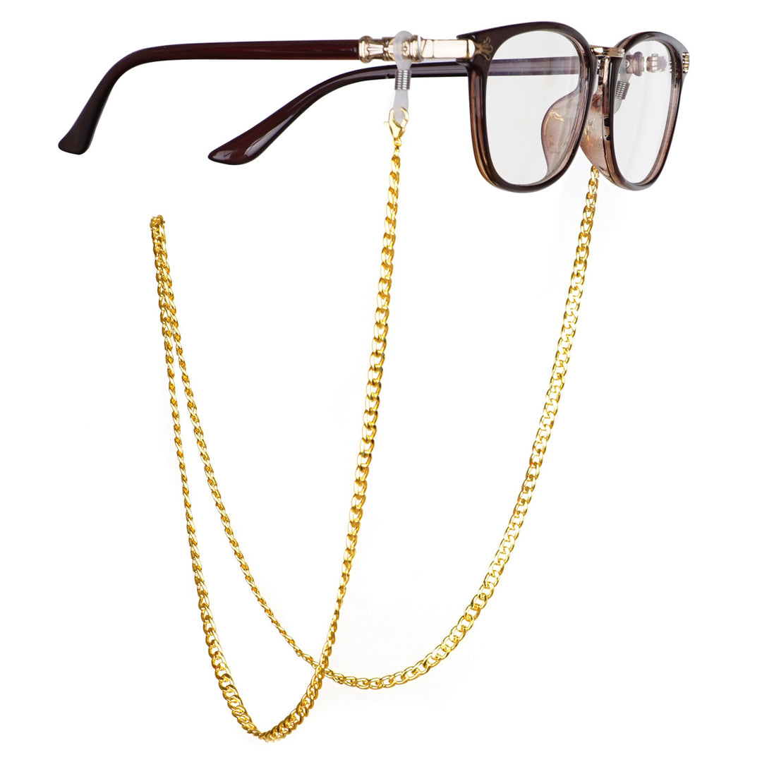 Stylischer silberner Brillenhalter Karnz