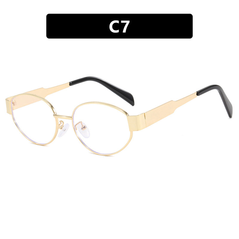 Damen modische Sonnenbrille mit innovativem Geometrie-Design Karnz