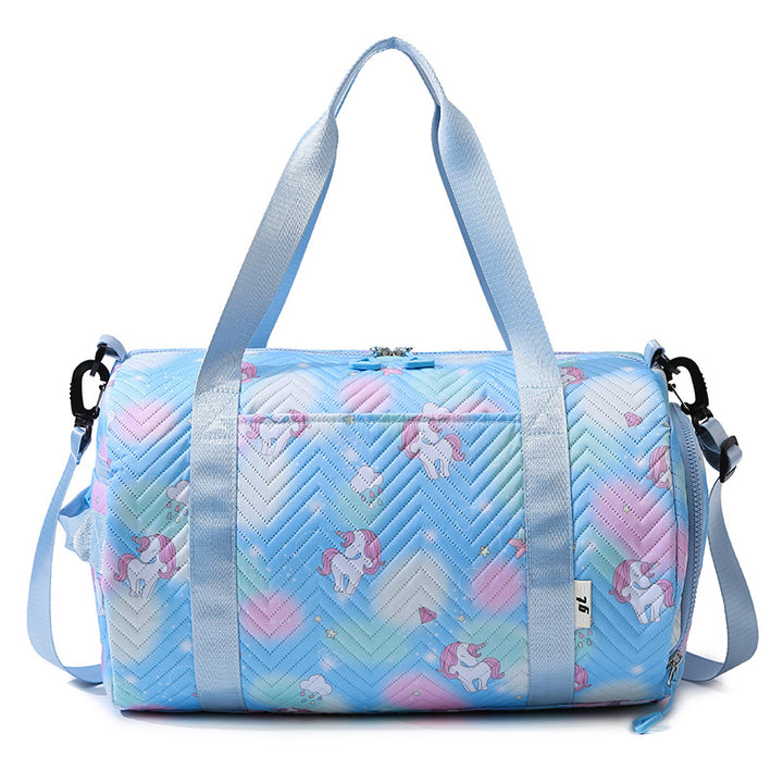 Verspielt Einhorn Druck Wochenendtasche