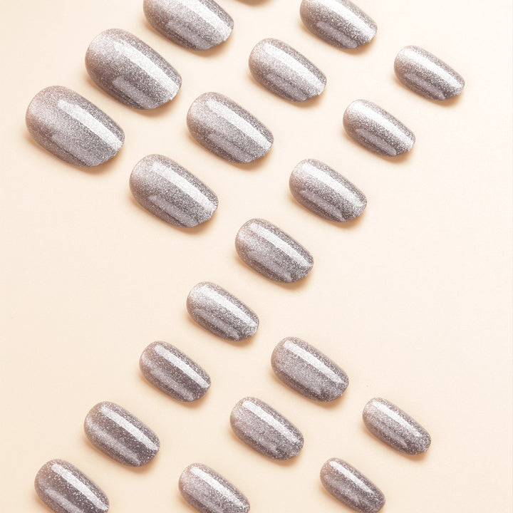 Glänzendes Metallic-Nagelkunst-Set Karnz