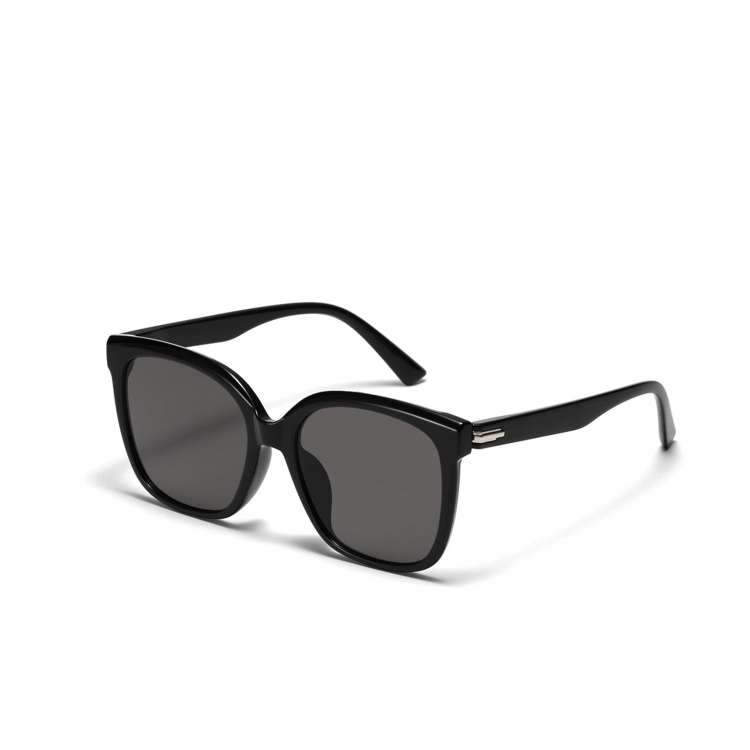 Damen stilvolle quadratische Sonnenbrille mit sanften Gläsern Karnz