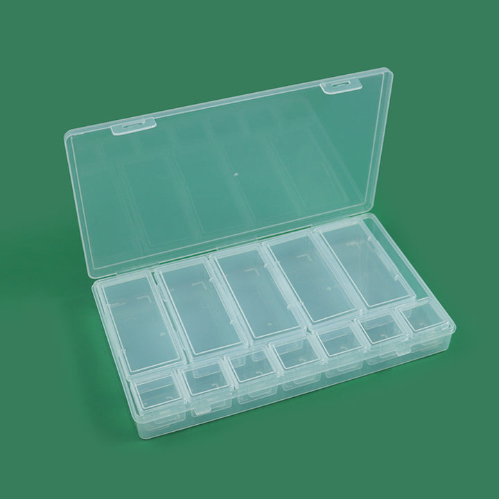 Multi-Compartment Transparente Aufbewahrungsorganisator Karnz