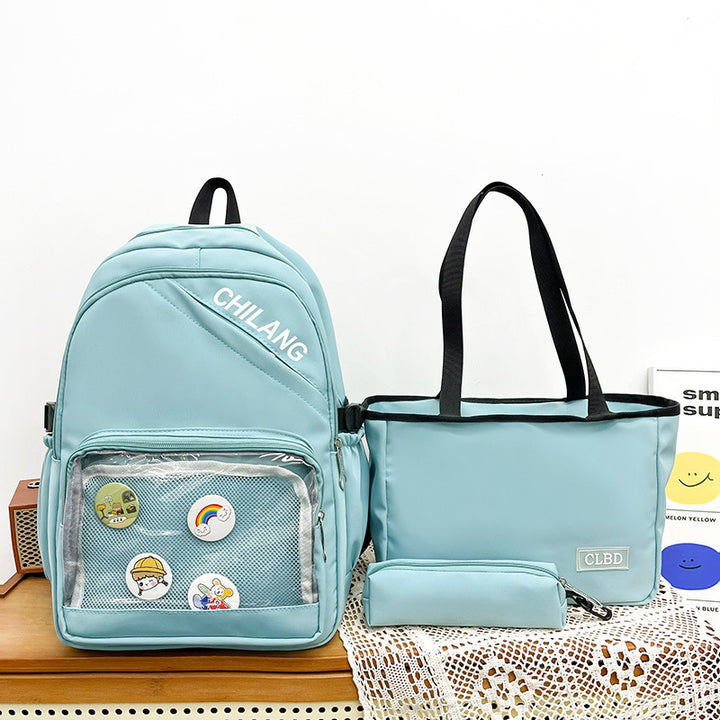Stylischer Mehrfach-Taschen-Rucksack-Set