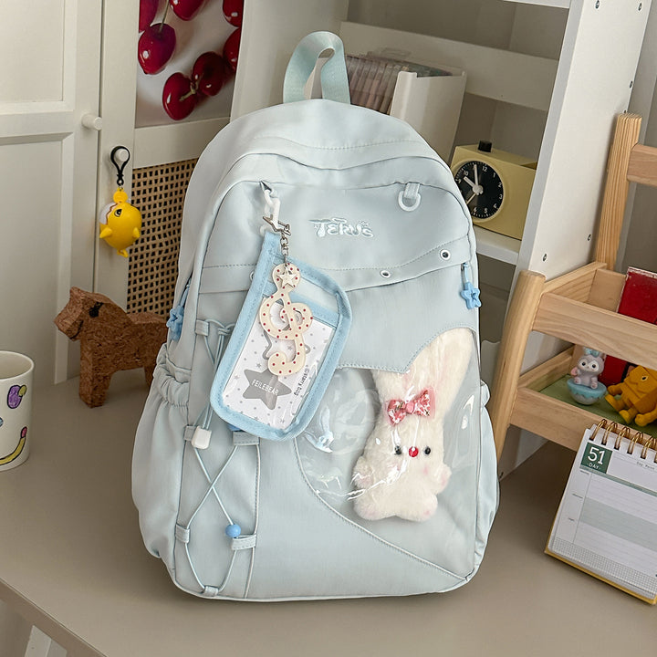 Süßer Charakter-Themen-Transparenter Rucksack Karnz