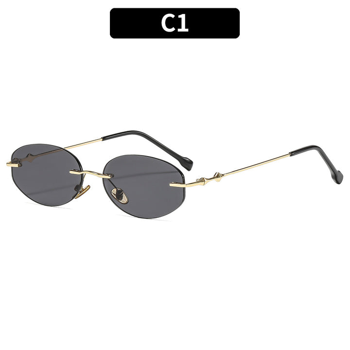 Modische geometrische Rahmenbrille