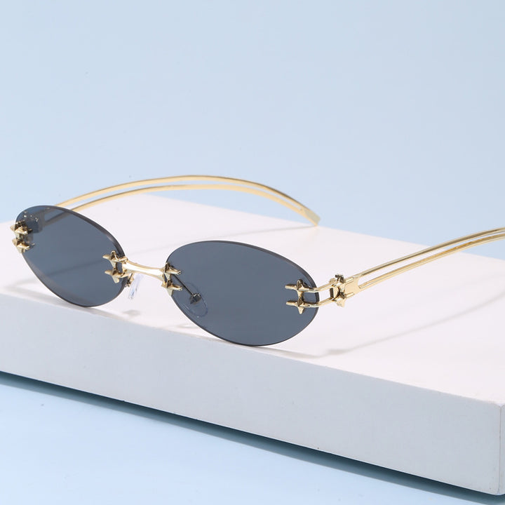 Modische Sonnenbrille mit Schmalem Rahmen und Trendigem Design Karnz