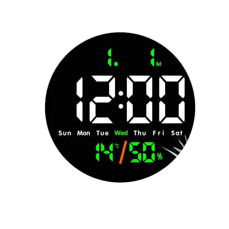 Digitaler Tischwecker mit Led-Anzeige und Temperaturfunktion Karnz