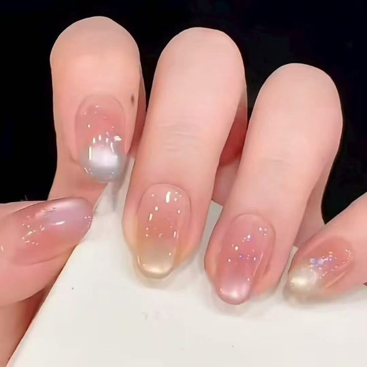 Künstlerisches Ombre Glitter Nagelkunst Set Karnz