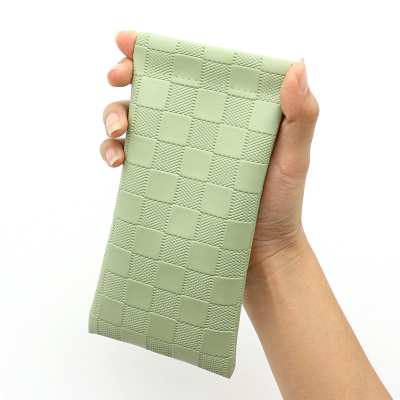 Modische karierte Tasche Karnz