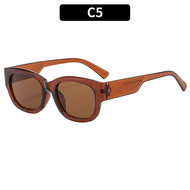 Modische Übergroße Quadratische Sonnenbrille