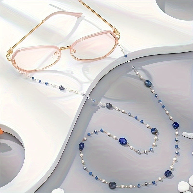 Künstlerische Perlen Brille Kette Karnz 1787045623