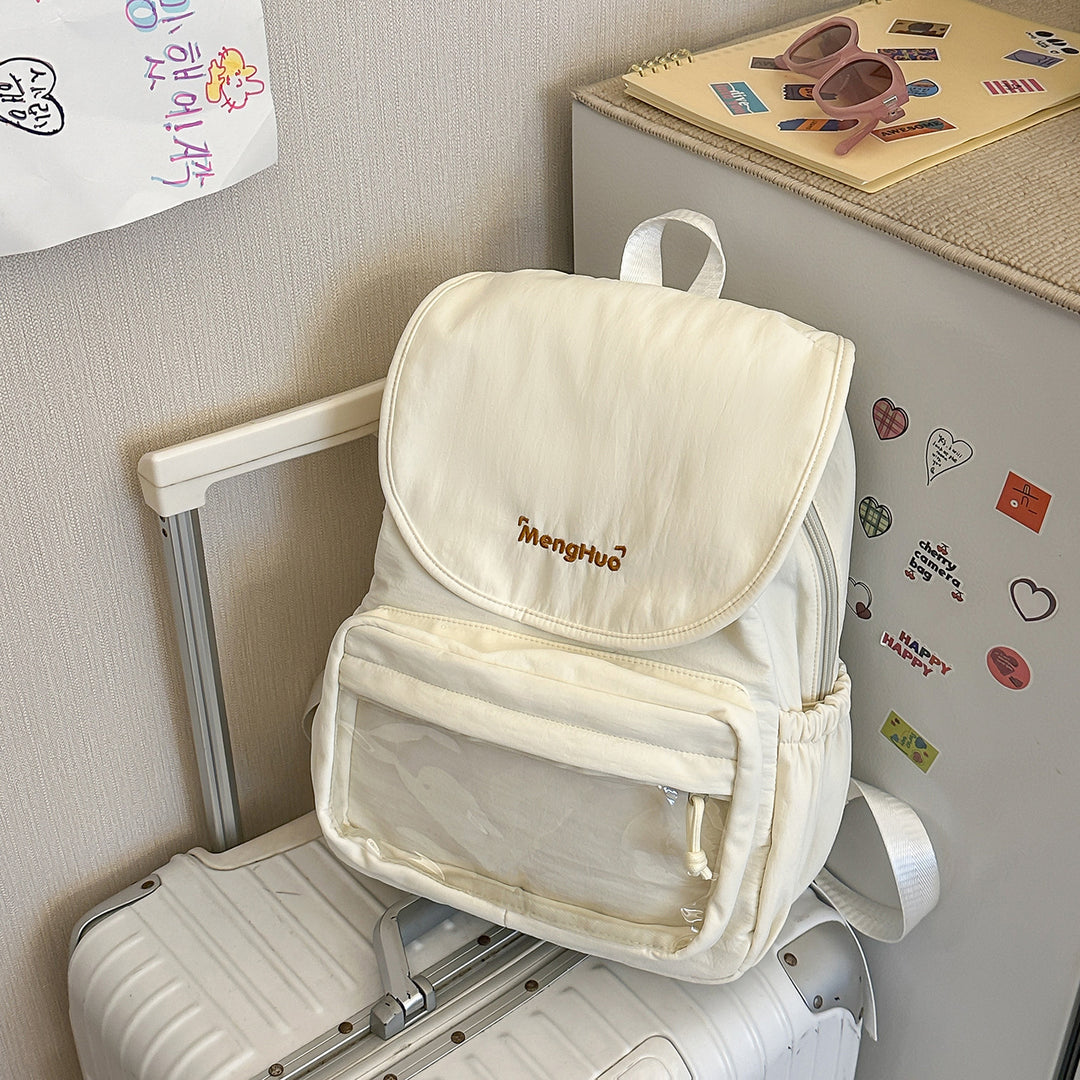 Stylische transparente Utility-Rucksack Karnz
