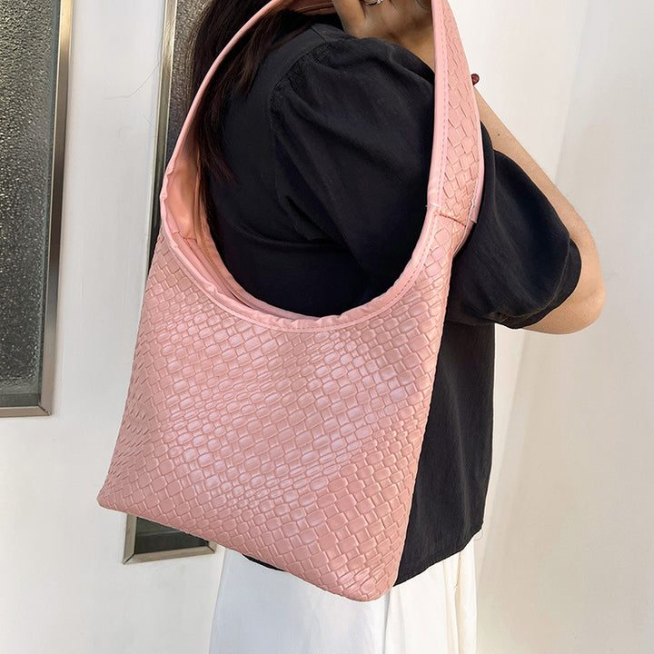 Texturiertes gewebtes Hobo Bag Karnz
