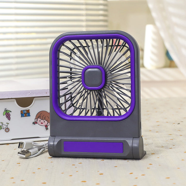 Damen Tragbarer Tischventilator mit niedlichem Katzendesign Karnz