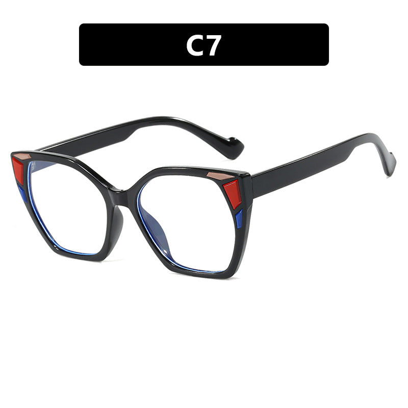 Damen modische Geometrische Designerbrille Karnz